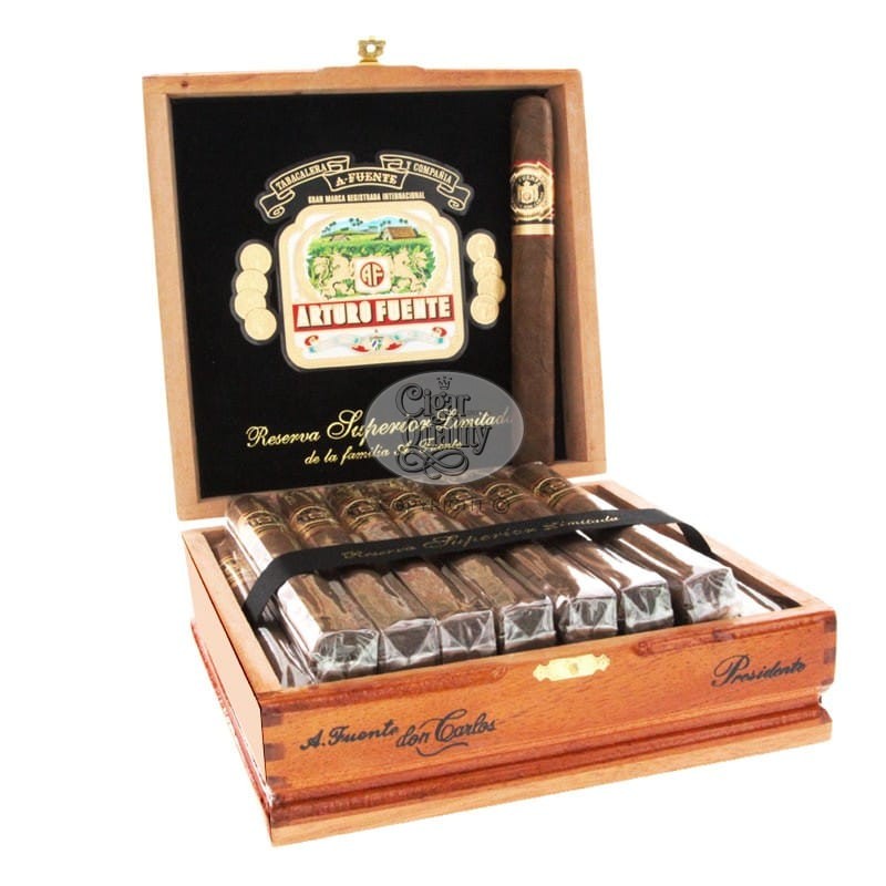 Arturo Fuente Don Carlos Reserva Superior Presidente Toro 01