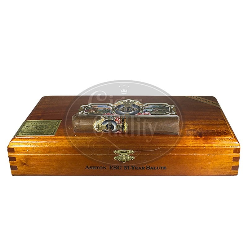 Ashton ESG 21 Year Salute Robusto 01