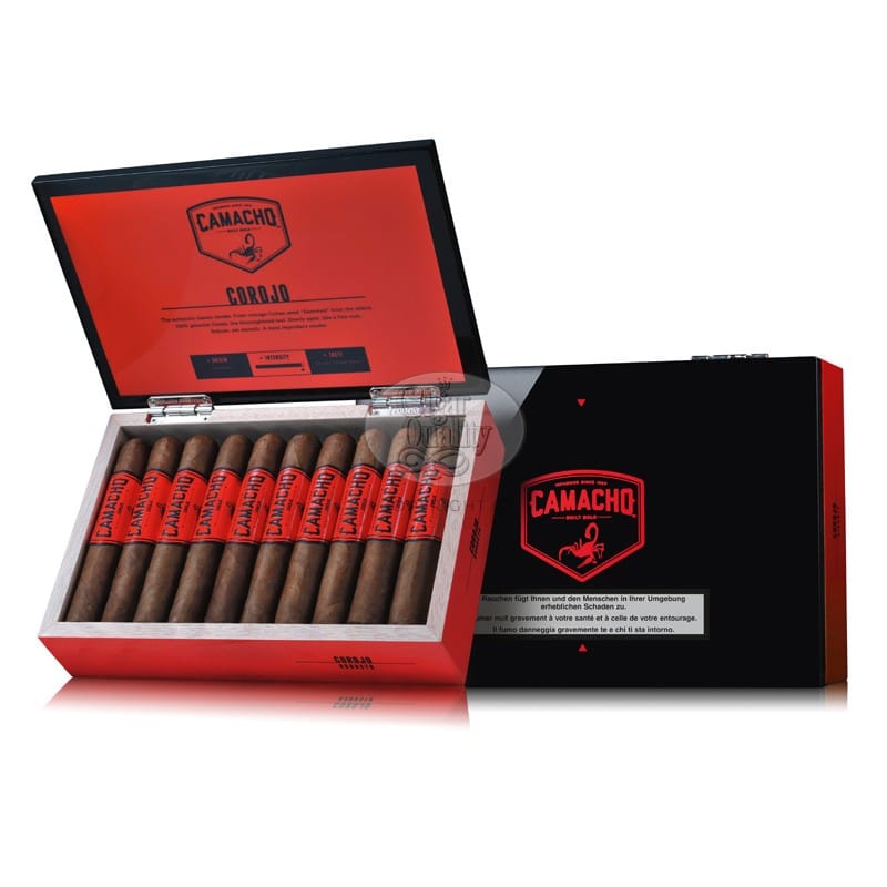 Camacho Corojo Robusto Cello 20 cigares