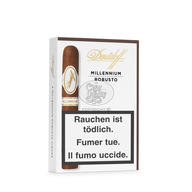Davidoff Millenium Blend Robusto cello 4 cigares