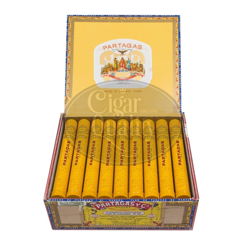 Partagas de Luxe Tubos 10 01