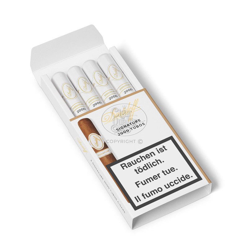 Signature 2000 Tubos 4 cigares