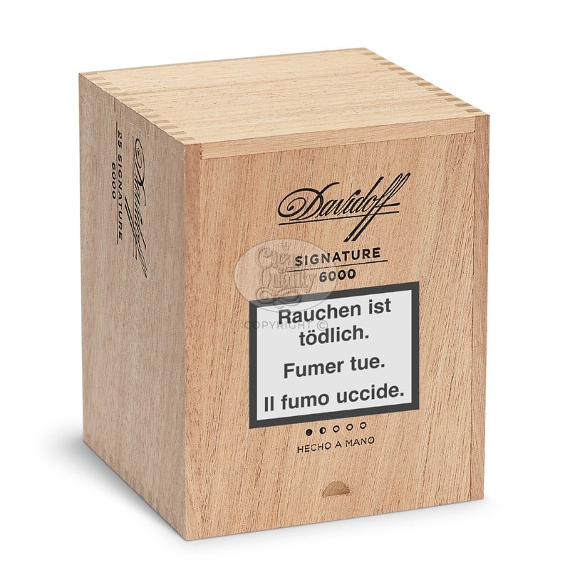 Signature 6000 cello 25 cigares