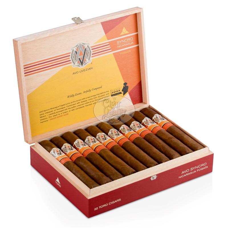 AVO Syncro fogata toro cello 20 cigares