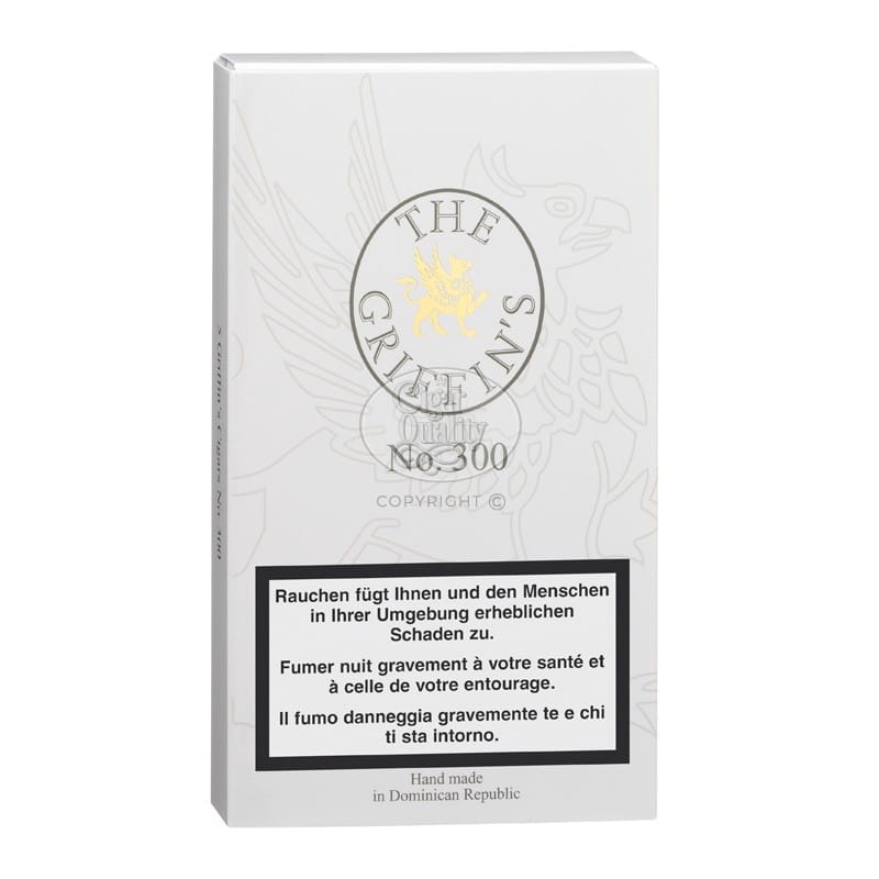 Griffins 300 cello 5 cigares
