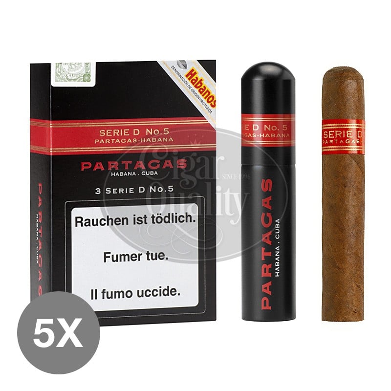 Partagas Serie D No 5 Tubos 5x3 01