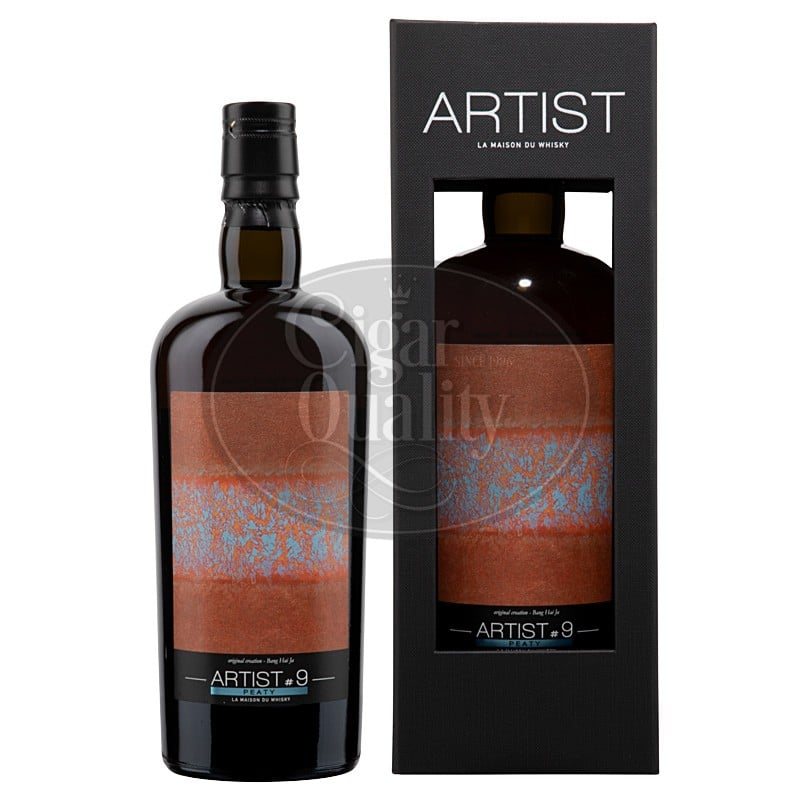 Whisky Bruichladdich 1990 Artist 9th 55 br backup br backup
