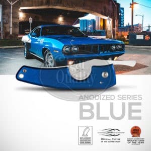 le petit anodized aluminium blue coupe cigare les fines lames