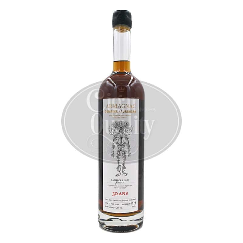 armagnac domaine d'aurensan assemblage 30 ans 41.5% 50cl