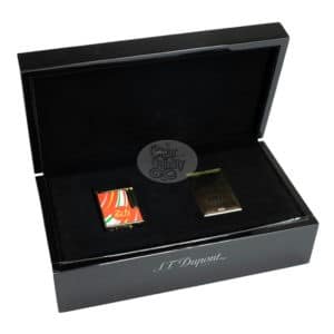 s.t. dupont briquet ligne 2 cling 24h du mans red/gold