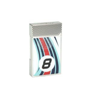 Briquet S.T. Dupont Ligne 2 Cling 24h du Mans White/Pal