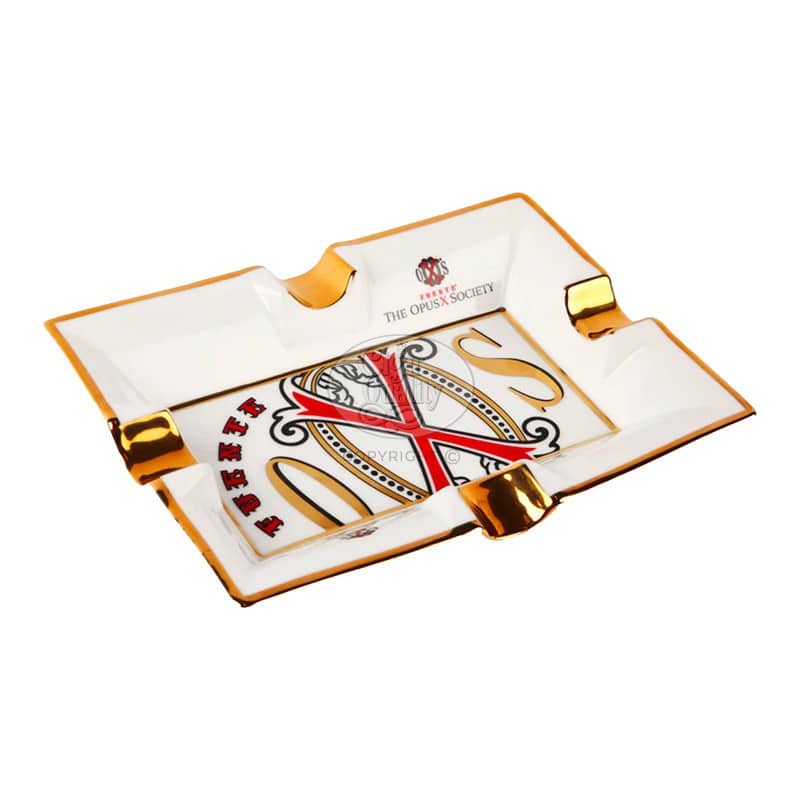 fuente the opusx society el blanco porcelaine cendrier