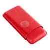 fuente the opusx society spanish nobuk leather 3 cigars case el rojo