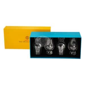 fuente the opusx society glencairn whiskey glass (set of 4)