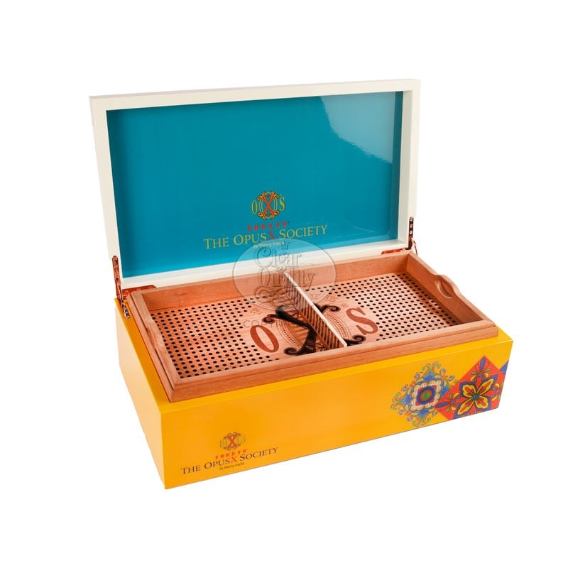 fuente the opusx society colonial tiles humidor