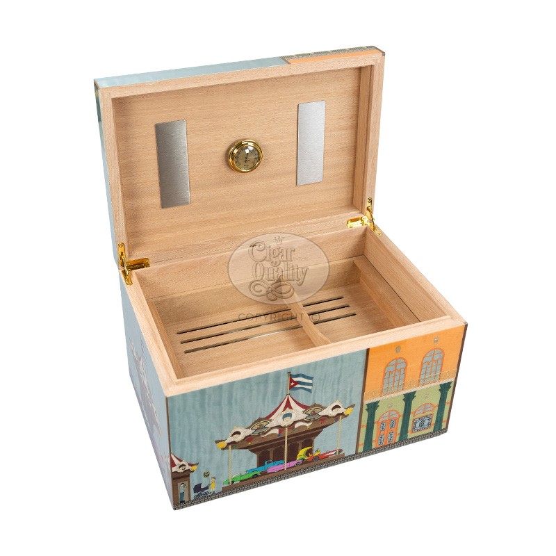 humidor elie bleu casa cubana carousel 125 cigares