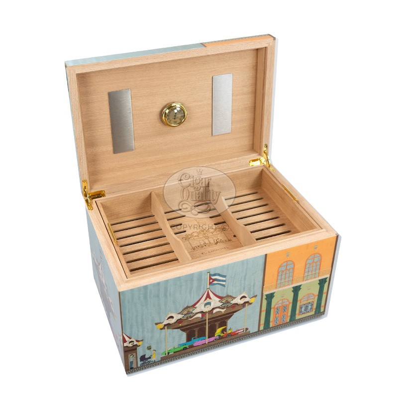 humidor elie bleu casa cubana carousel 125 cigares
