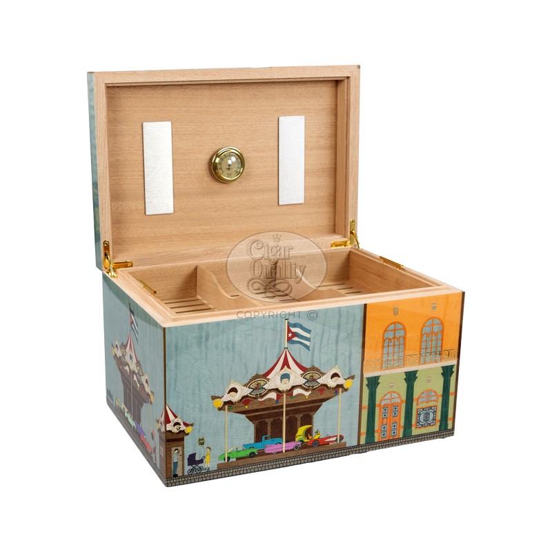 humidor elie bleu casa cubana carousel 125 cigares