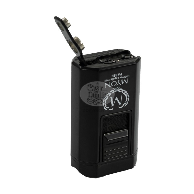 myon briquet 4 jet 2 coupeurs noir
