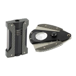 myon set coupe cigares & briquet noir