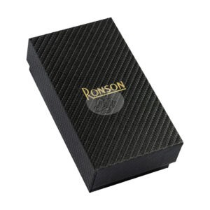 ronson briquet bora métal satin & noir