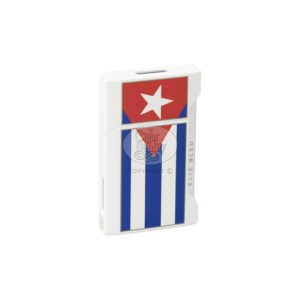 briquet plano elie bleu jet j12 cuban flag