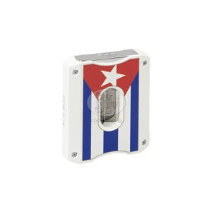 coupe cigare elie bleu v cut cuban flag