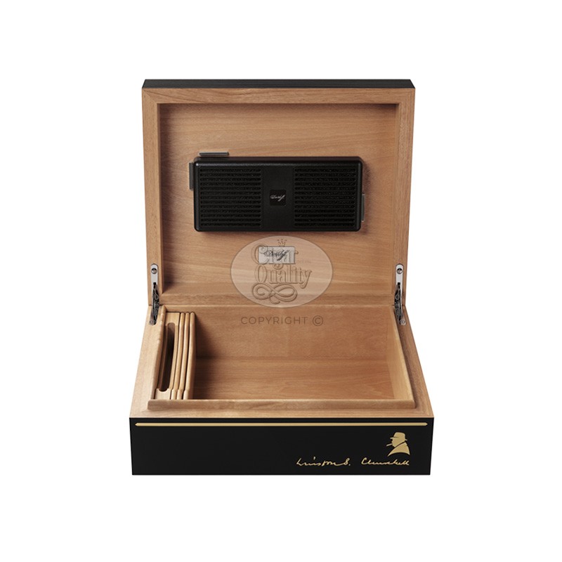 davidoff winston churchill humidor primos "the artist" 35 cigares