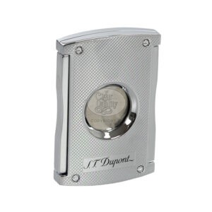 coupe cigare s.t. dupont maxijet chrome quadrillé