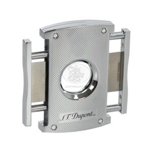 coupe cigare s.t. dupont maxijet chrome quadrillé