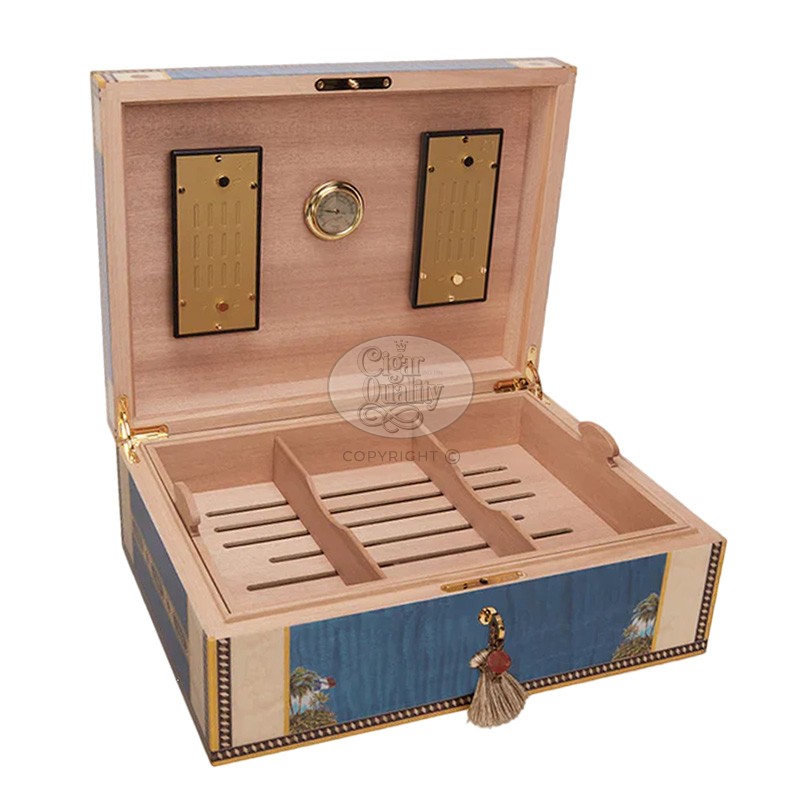 elie bleu flor de alba sycomore bleu 200 cigares