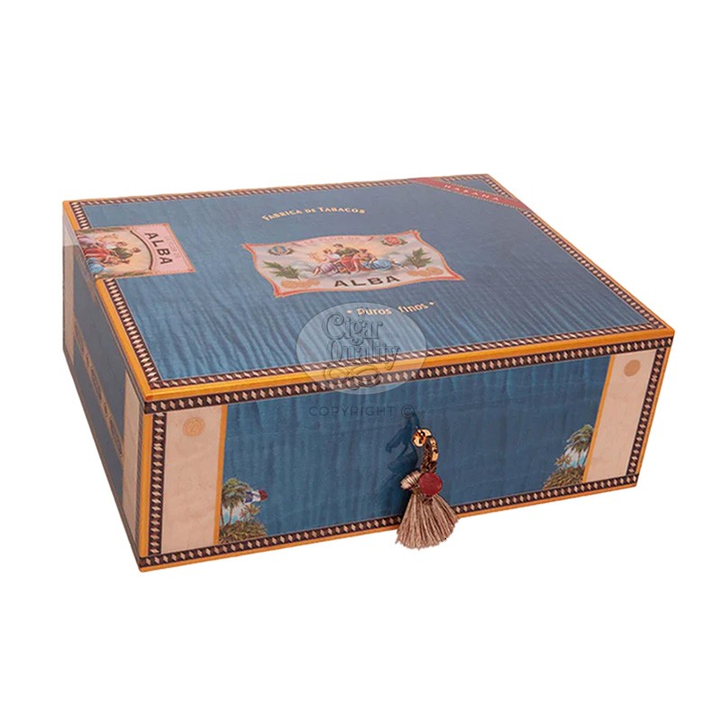 elie bleu flor de alba sycomore bleu 200 cigares