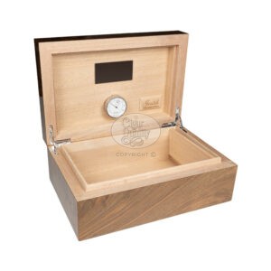 humidor gentili piuma noce 30 cigares