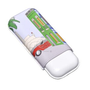 Étui elie bleu casa cubana 2 cigares