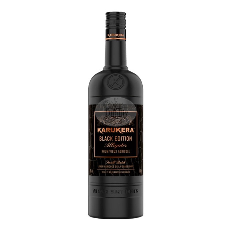 rhum karukera black edition alligator 45% 70cl