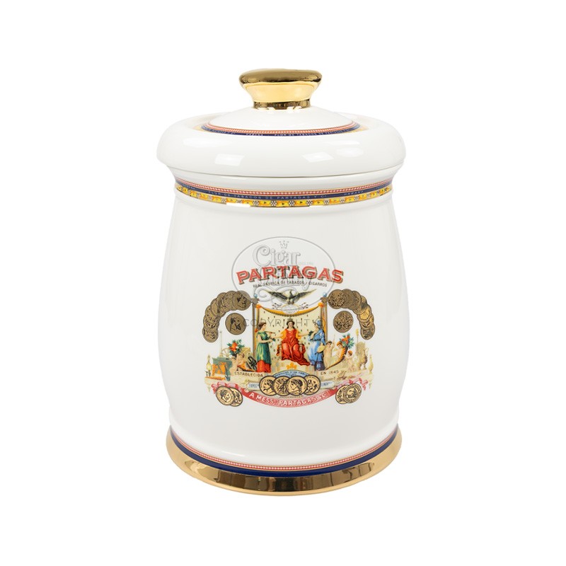 humidor jarre habanos partagas 25 cigares