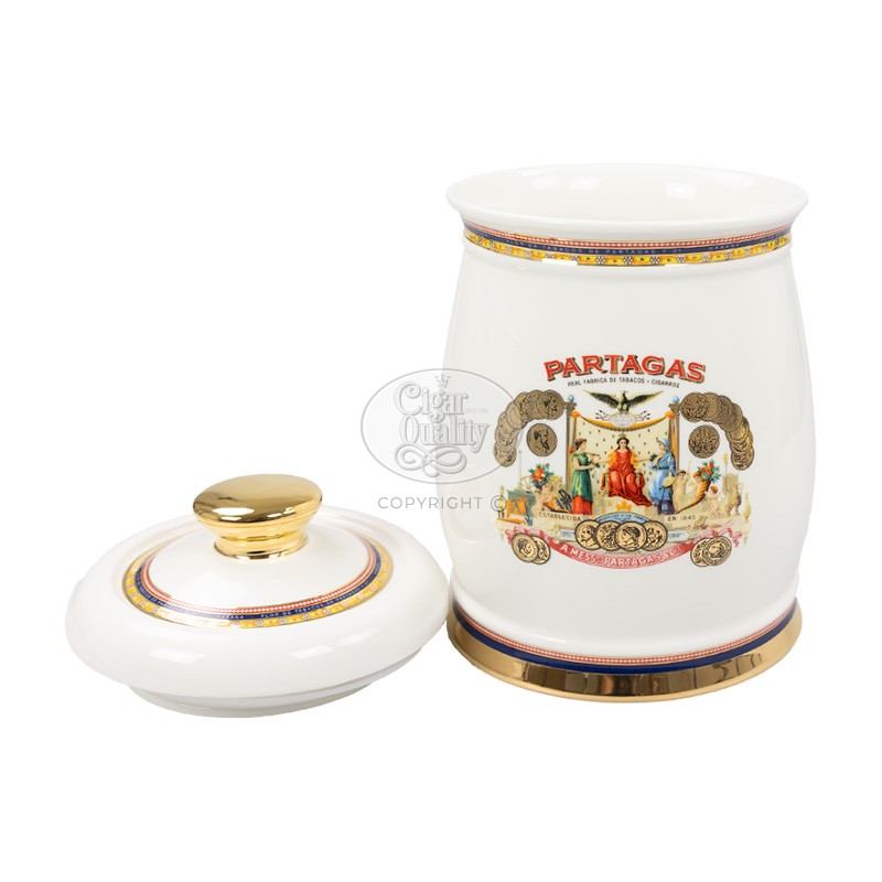 humidor jarre habanos partagas 25 cigares