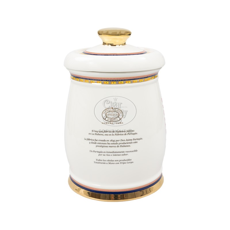 humidor jarre habanos partagas 25 cigares