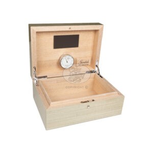 humidor gentili grigio chiaro 20 cigares