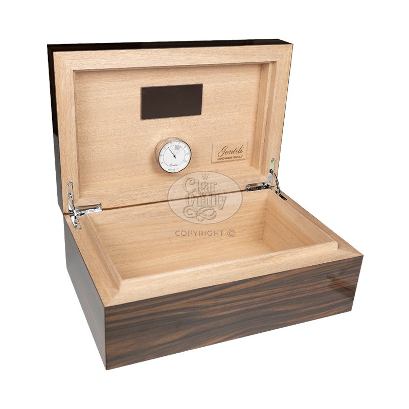 humidor gentili ebano makassar 30 cigares