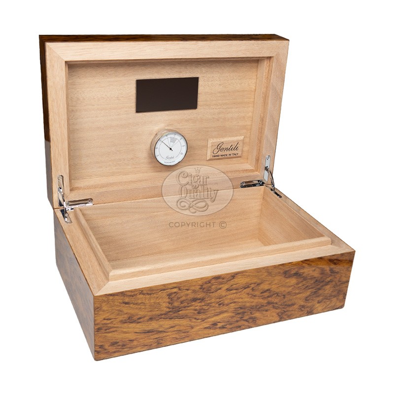 humidor gentili tiger wood 30 cigares