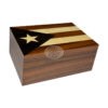 humidor gentili cuban flag 50 cigares