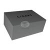 humidor gentili scritta cigars grigio 50 cigares