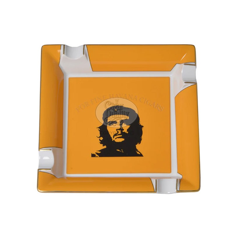 cendrier elie bleu che jaune 4 cigares