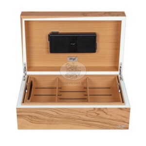 humidor davidoff air de famille ambassador olive wood 80 cigares