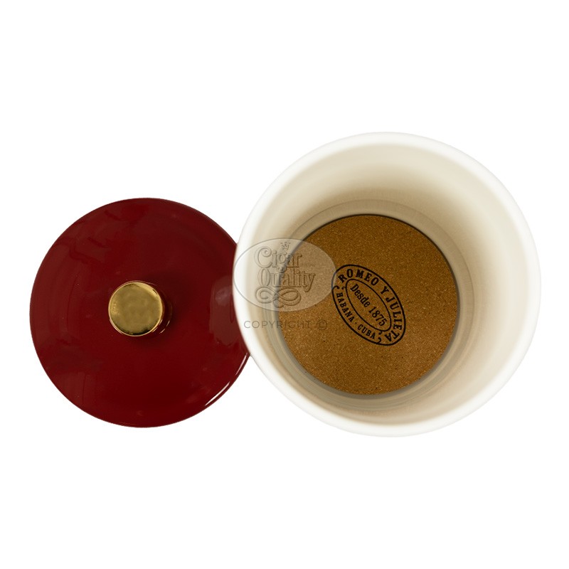 humidor jarre habanos romeo y julieta 25 cigares