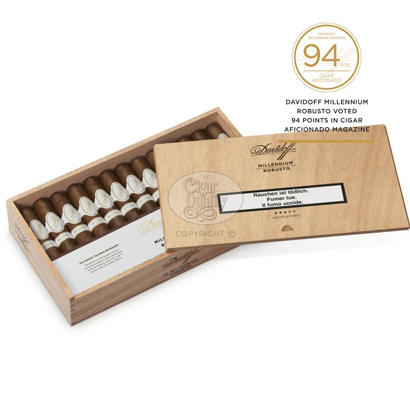 davidoff millennium blend robusto (25)