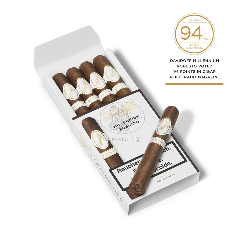 davidoff millennium blend robusto etui (4)
