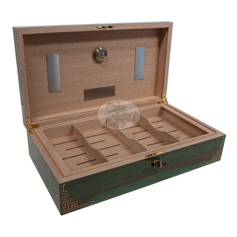 humidor elie bleu serpent 250 cigares
