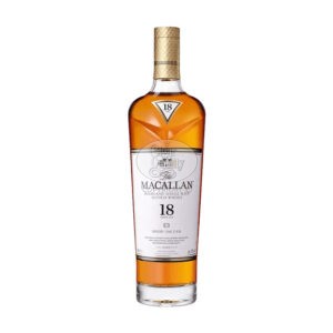whisky the macallan 18 ans sherry oak 43% 70cl